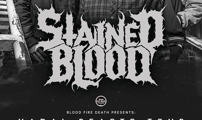 stained blood
